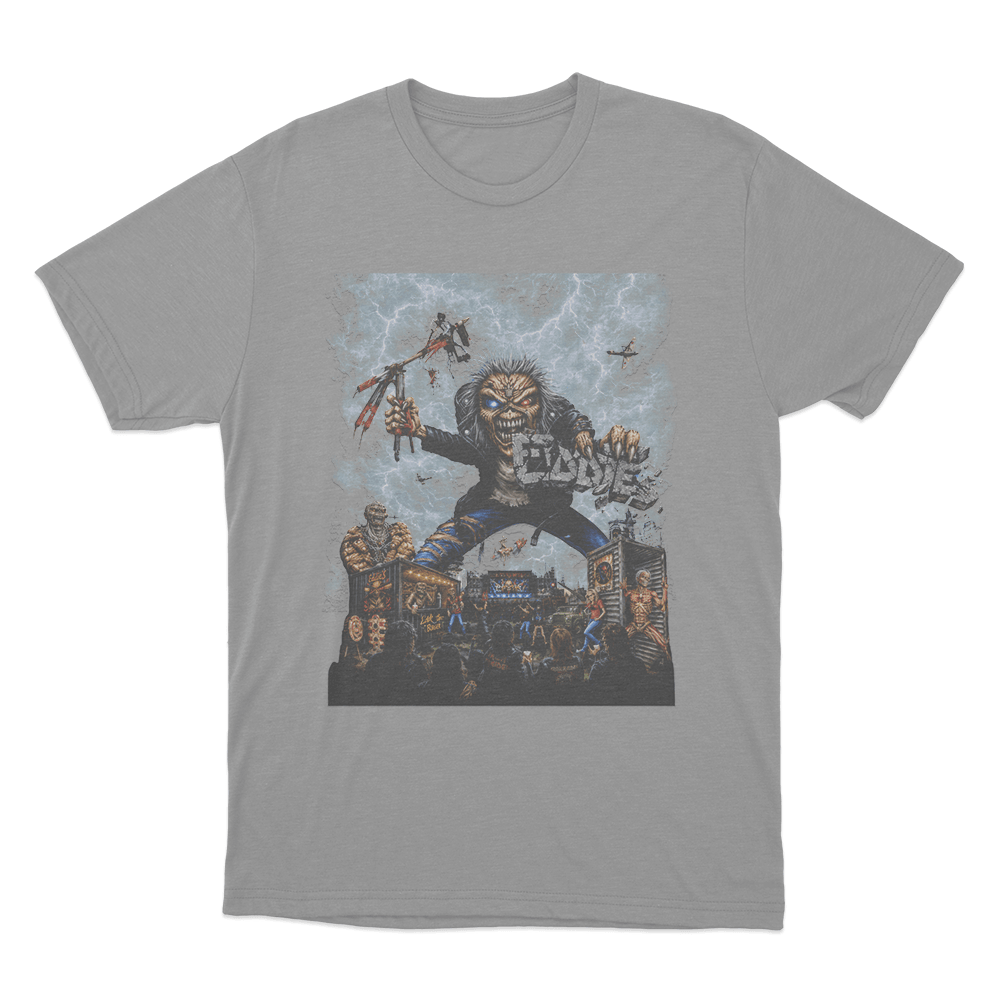 Eddfest Festival Apocalypse Unisex T Shirt Grey Eddfest Festival Apocalypse Unisex T Shirt Grey