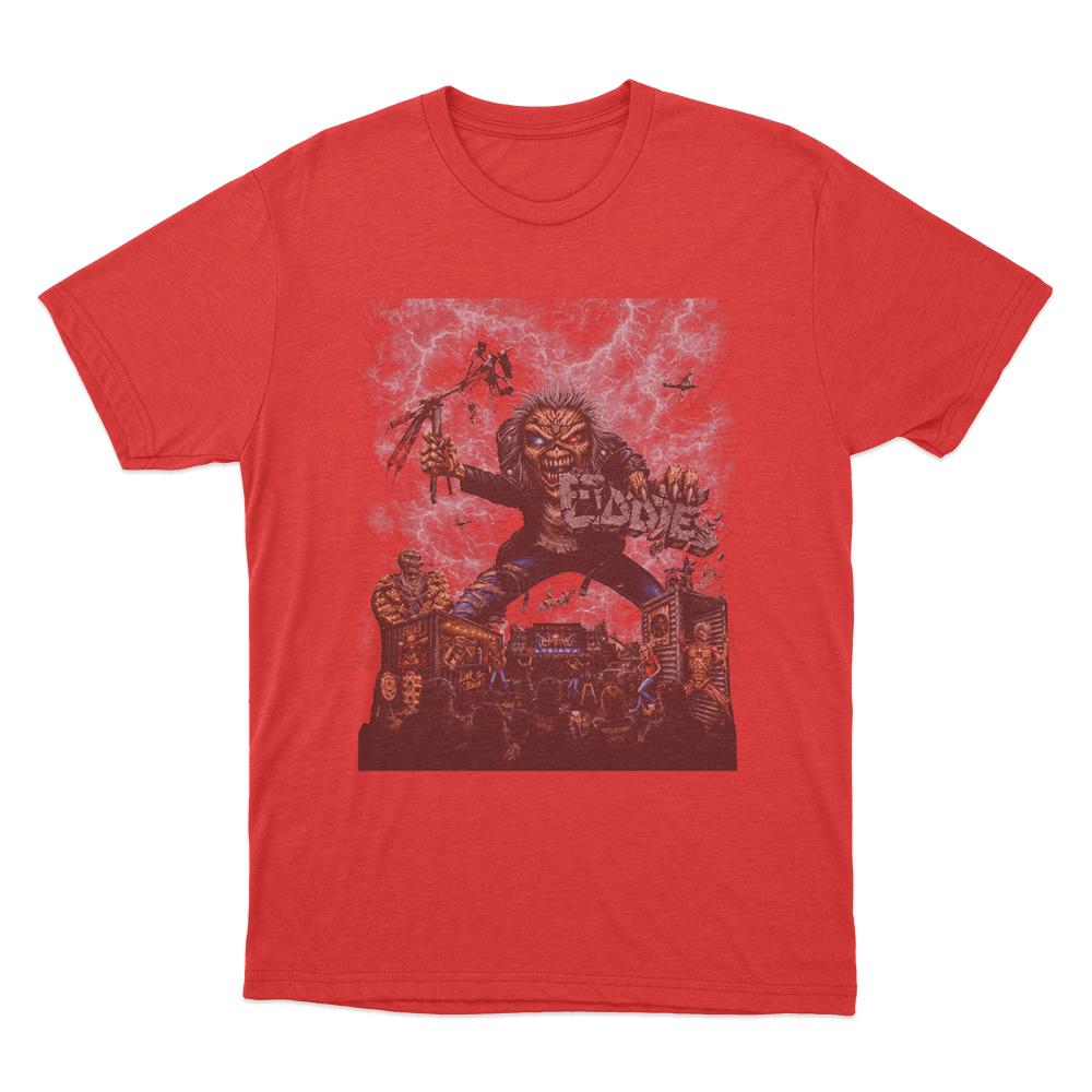 Eddfest Festival Apocalypse Unisex T Shirt Red Eddfest Festival Apocalypse Unisex T Shirt Red