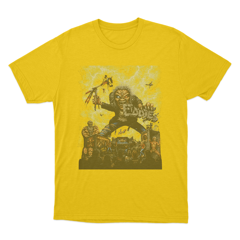 Eddfest Festival Apocalypse Unisex T Shirt Yellow Eddfest Festival Apocalypse Unisex T Shirt Yellow