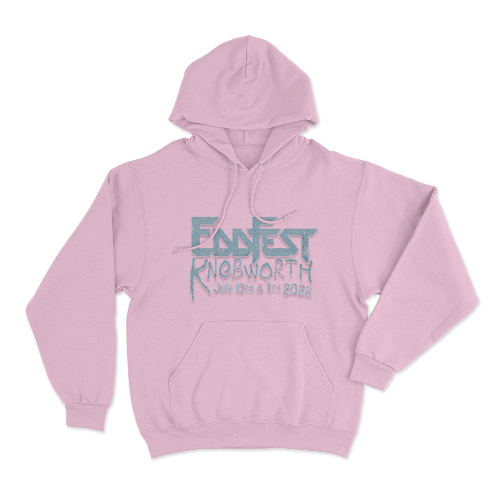 Eddfest Knebworth 2026 Unisex Hoodie Pink Eddfest Knebworth 2026 Unisex Hoodie Pink