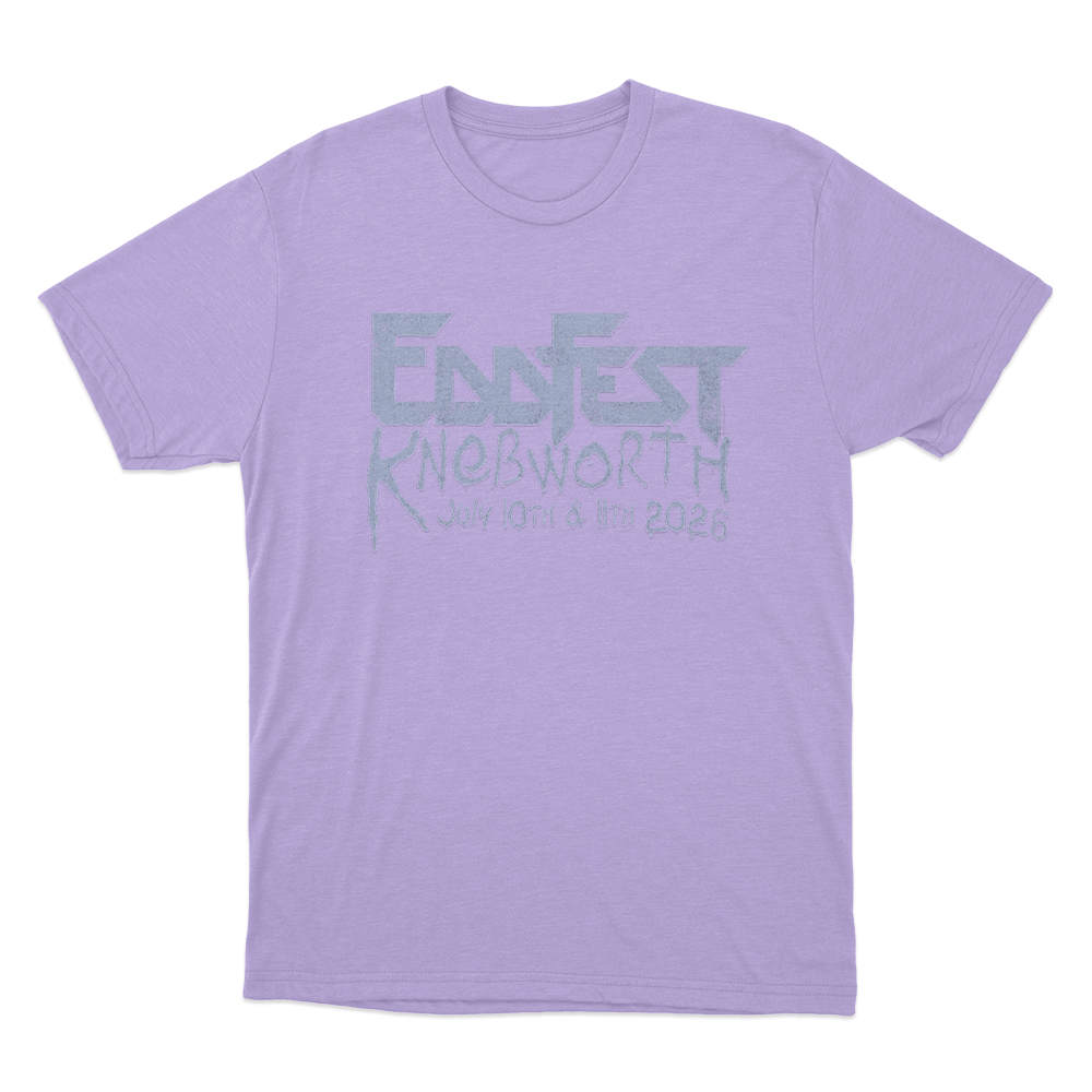Eddfest Knebworth 2026 Unisex T Shirt Purple Eddfest Knebworth 2026 Unisex T Shirt Purple