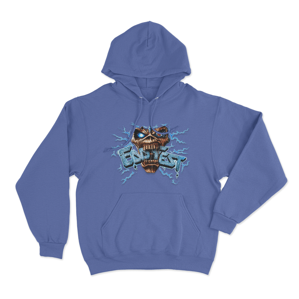 Eddfest Lightning Unisex Hoodie Blue Eddfest Lightning Unisex Hoodie Blue