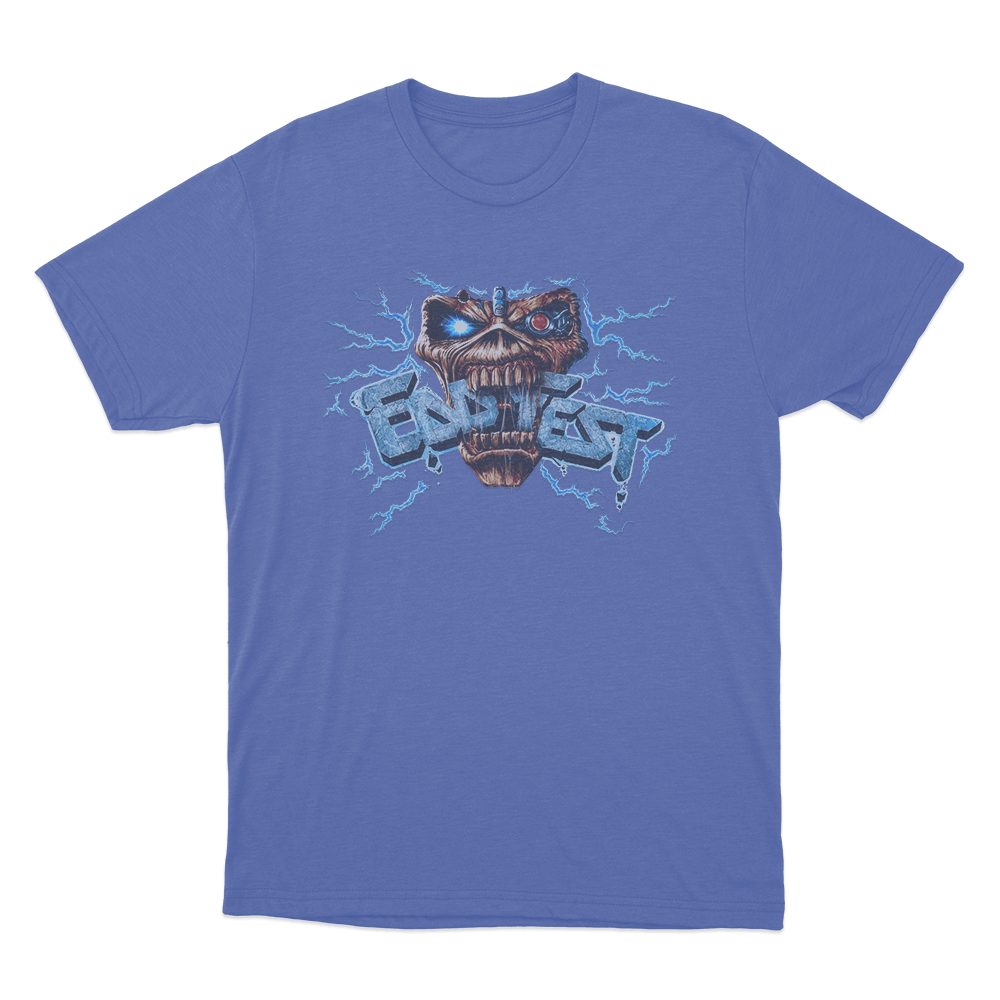 Eddfest Lightning Unisex T Shirt Blue Eddfest Lightning Unisex T Shirt Blue