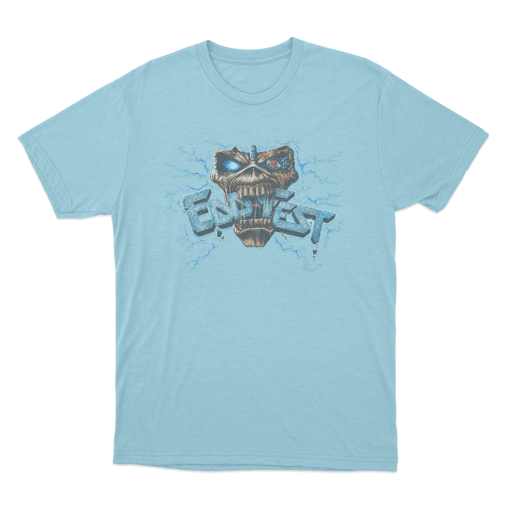 Eddfest Lightning Unisex T Shirt Sky Blue Eddfest Lightning Unisex T Shirt Sky Blue