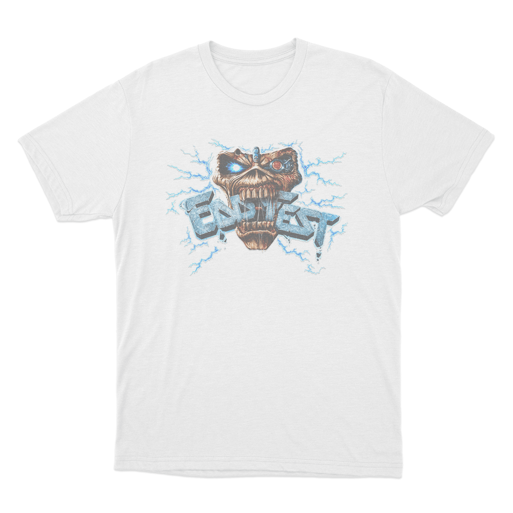 Eddfest Lightning Unisex T Shirt White Eddfest Lightning Unisex T Shirt White