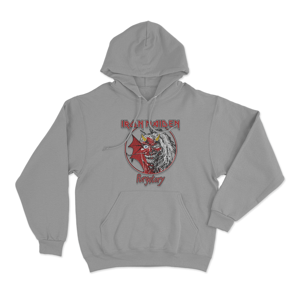 The Number Of The Beast Unisex Hoodie Grey The Number Of The Beast Unisex Hoodie Grey