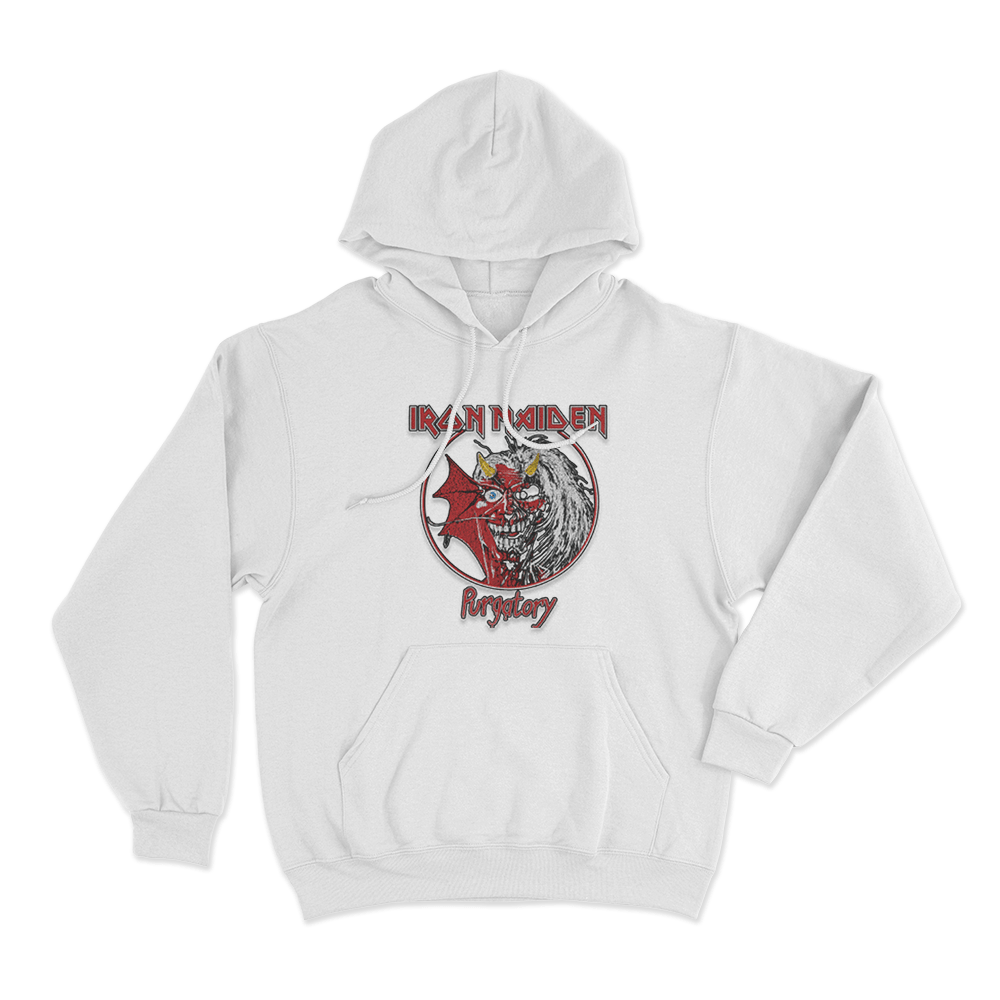 The Number Of The Beast Unisex Hoodie White The Number Of The Beast Unisex Hoodie White