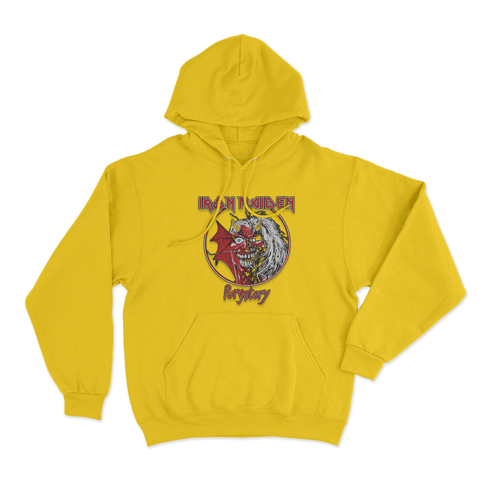 The Number Of The Beast Unisex Hoodie Yellow The Number Of The Beast Unisex Hoodie Yellow