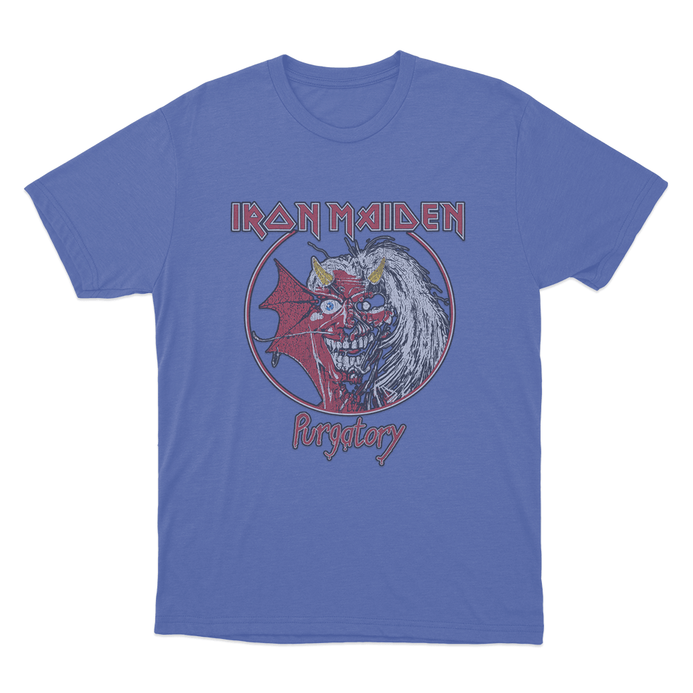 The Number Of The Beast Unisex T Shirt Blue The Number Of The Beast Unisex T Shirt Blue
