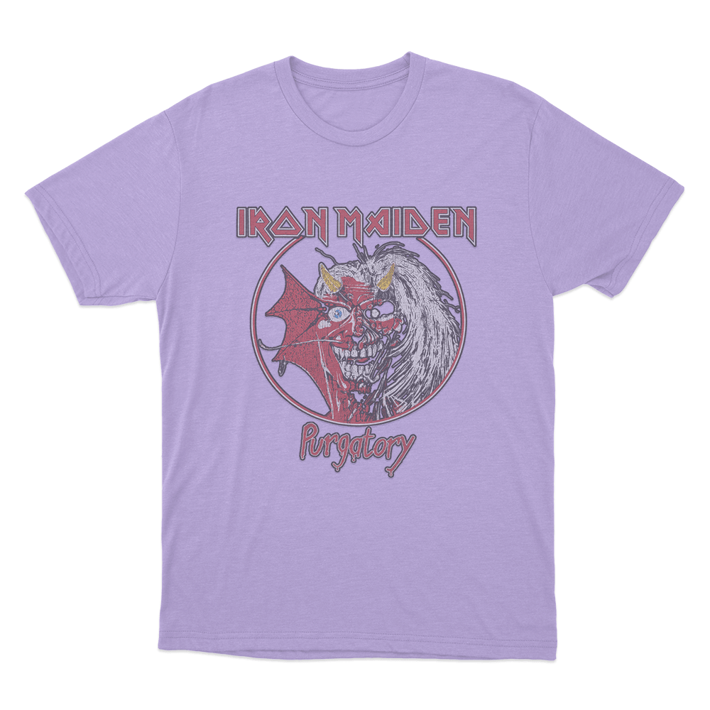 The Number Of The Beast Unisex T Shirt Purple The Number Of The Beast Unisex T Shirt Purple