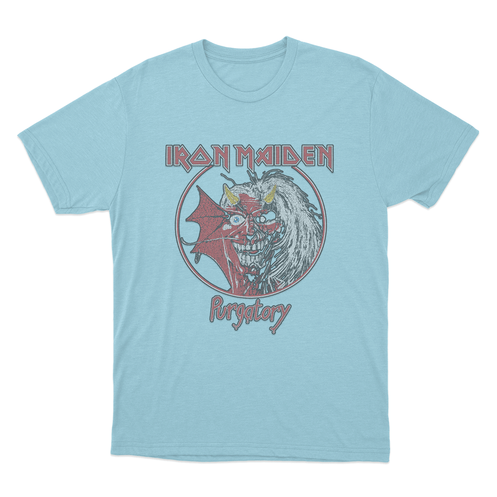The Number Of The Beast Unisex T Shirt Sky Blue The Number Of The Beast Unisex T Shirt Sky Blue