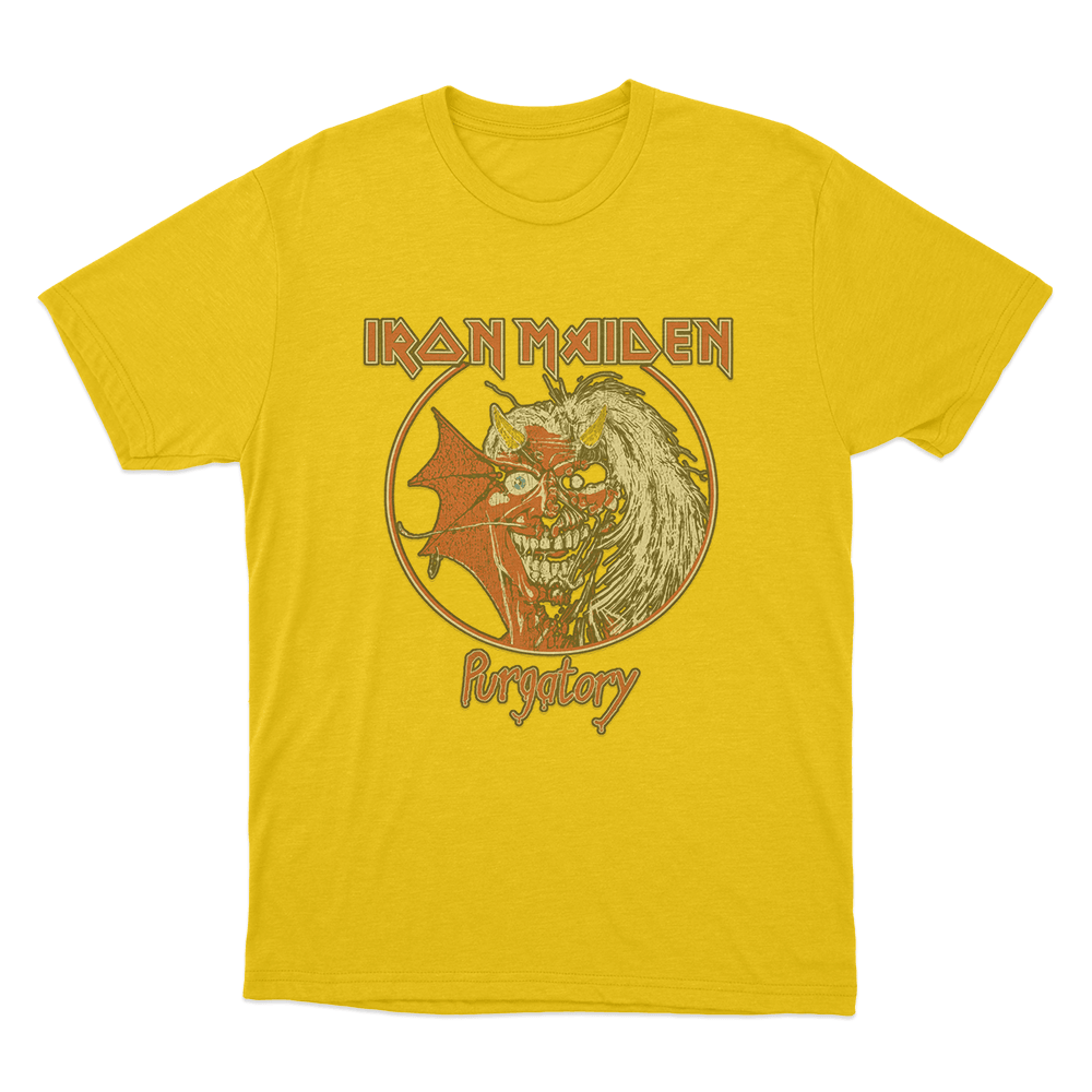 The Number Of The Beast Unisex T Shirt Yellow The Number Of The Beast Unisex T Shirt Yellow